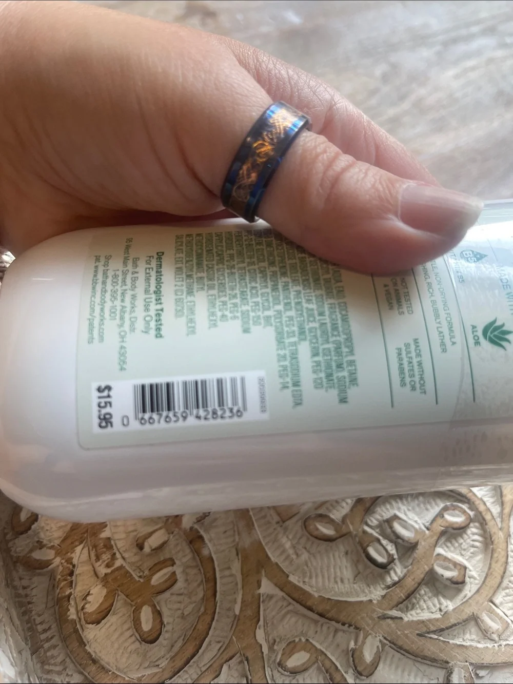 Bath & Body Works Crisp & Clean Body Wash - Green